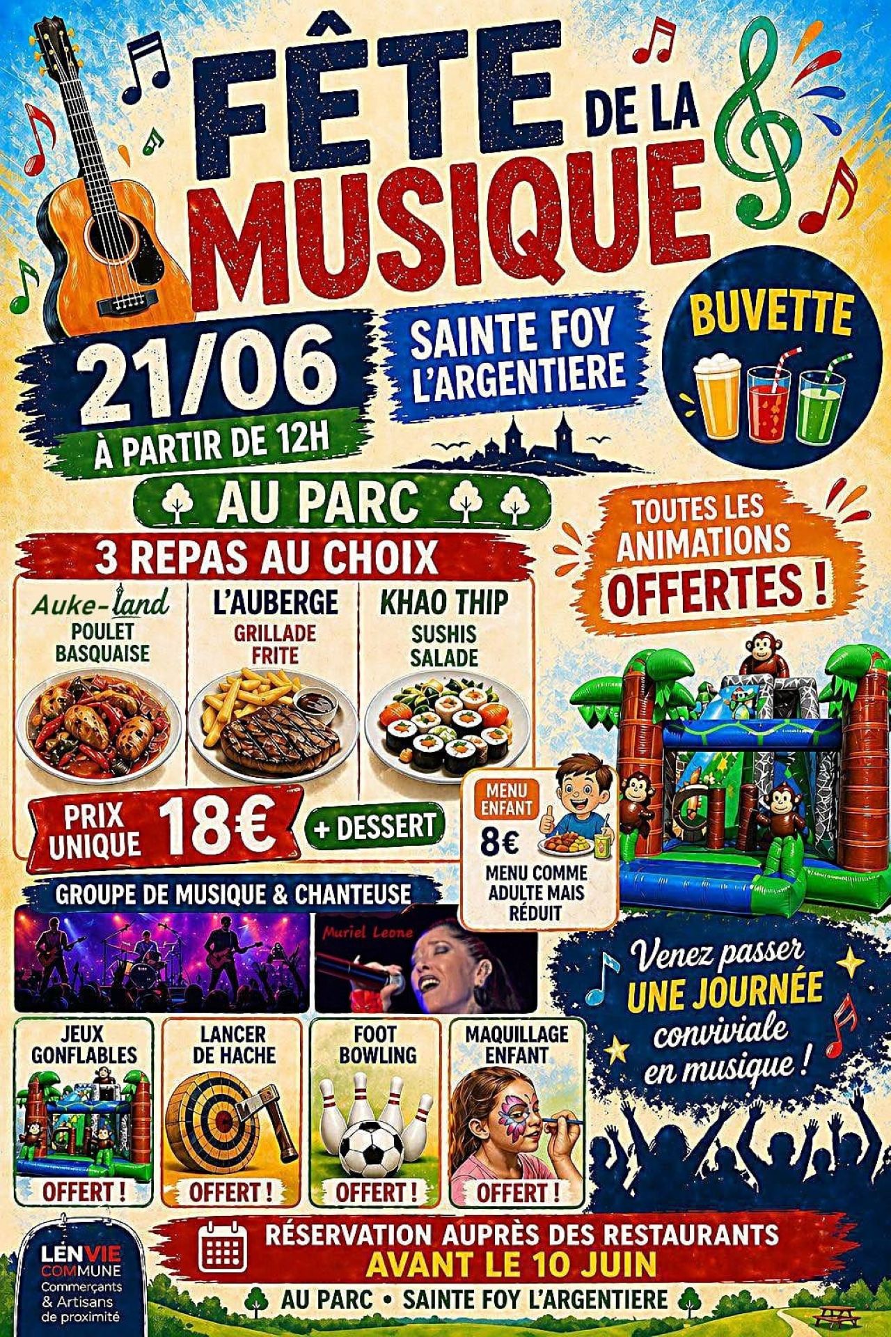 Affiche Fête de la Musique