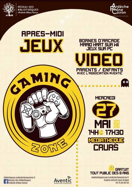 Après-midi jeux vidéo parents-enfants_Cruas