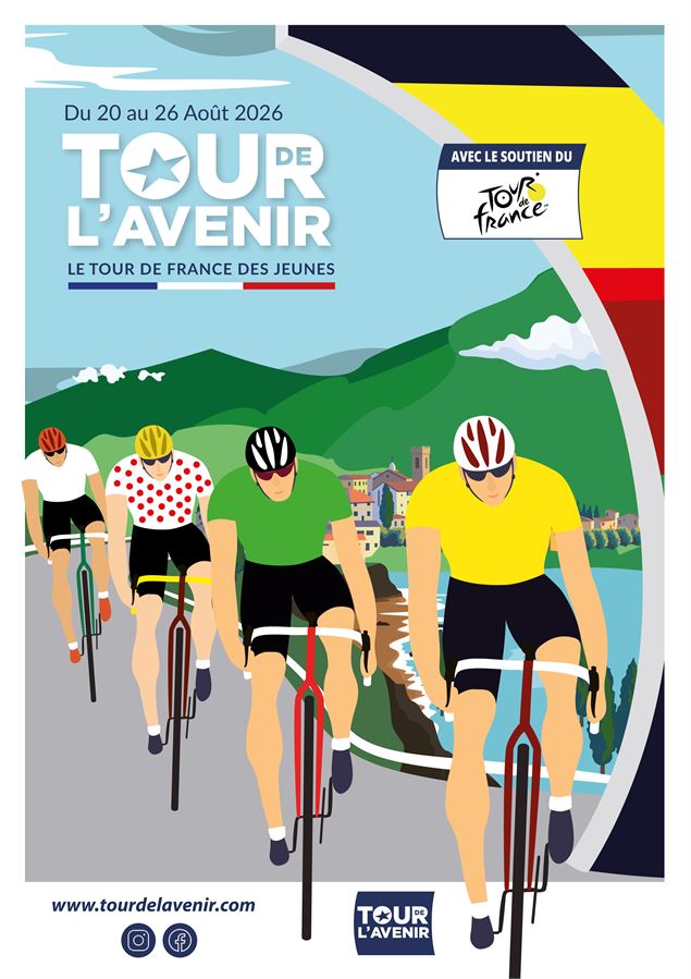 Tour de l’Avenir stage finish (cycling race)