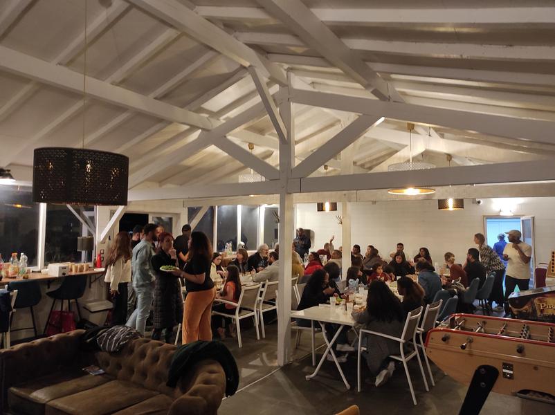 Salle lounge privatisée