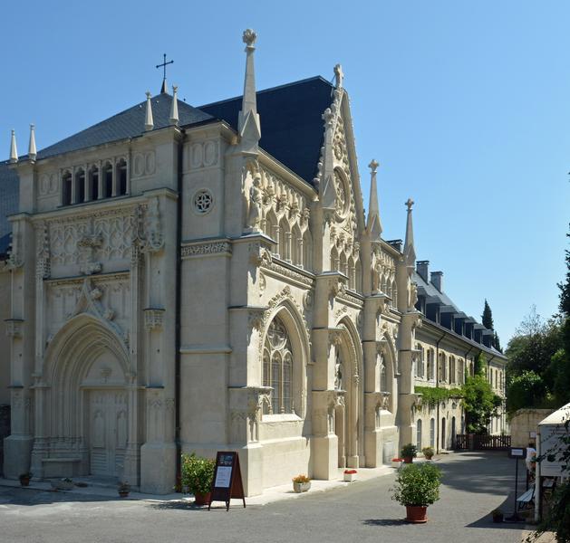 Façade de l'abbatiale