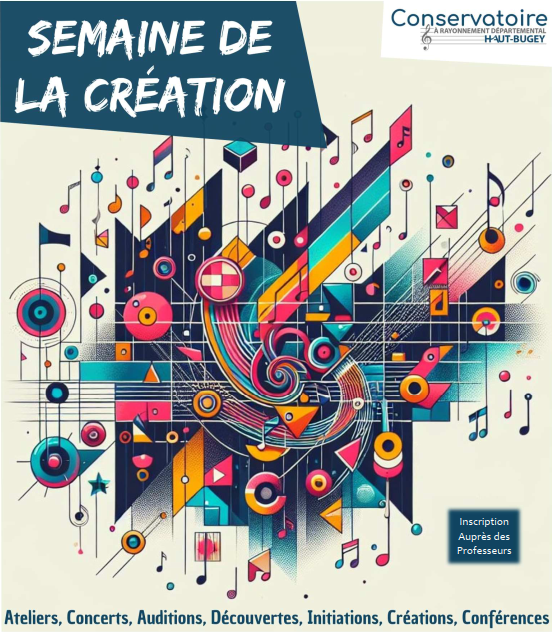 Semaine de la création à la Conservatoire_Oyonnax