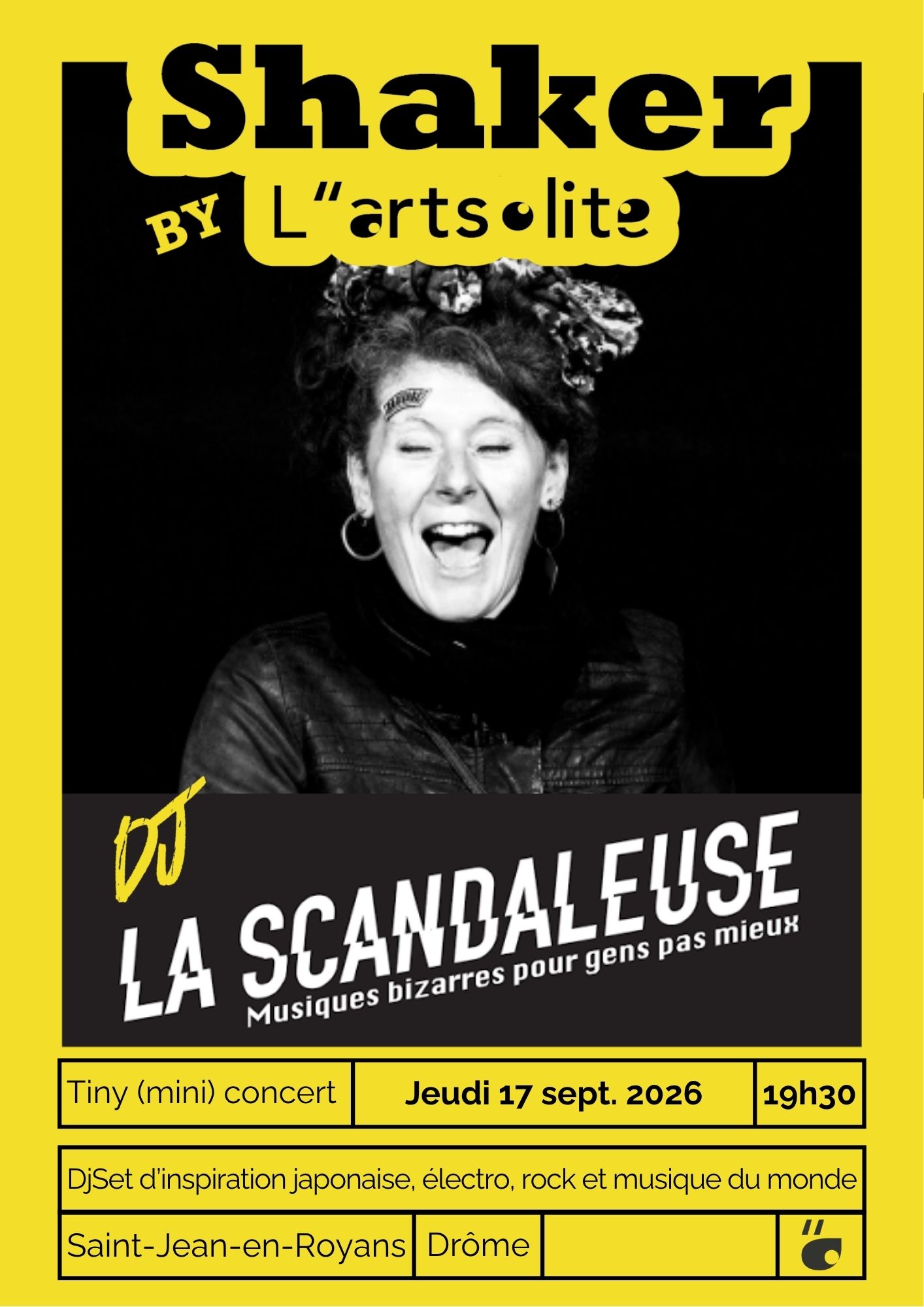 Mini concert Shaker - DJ la Scandaleuse