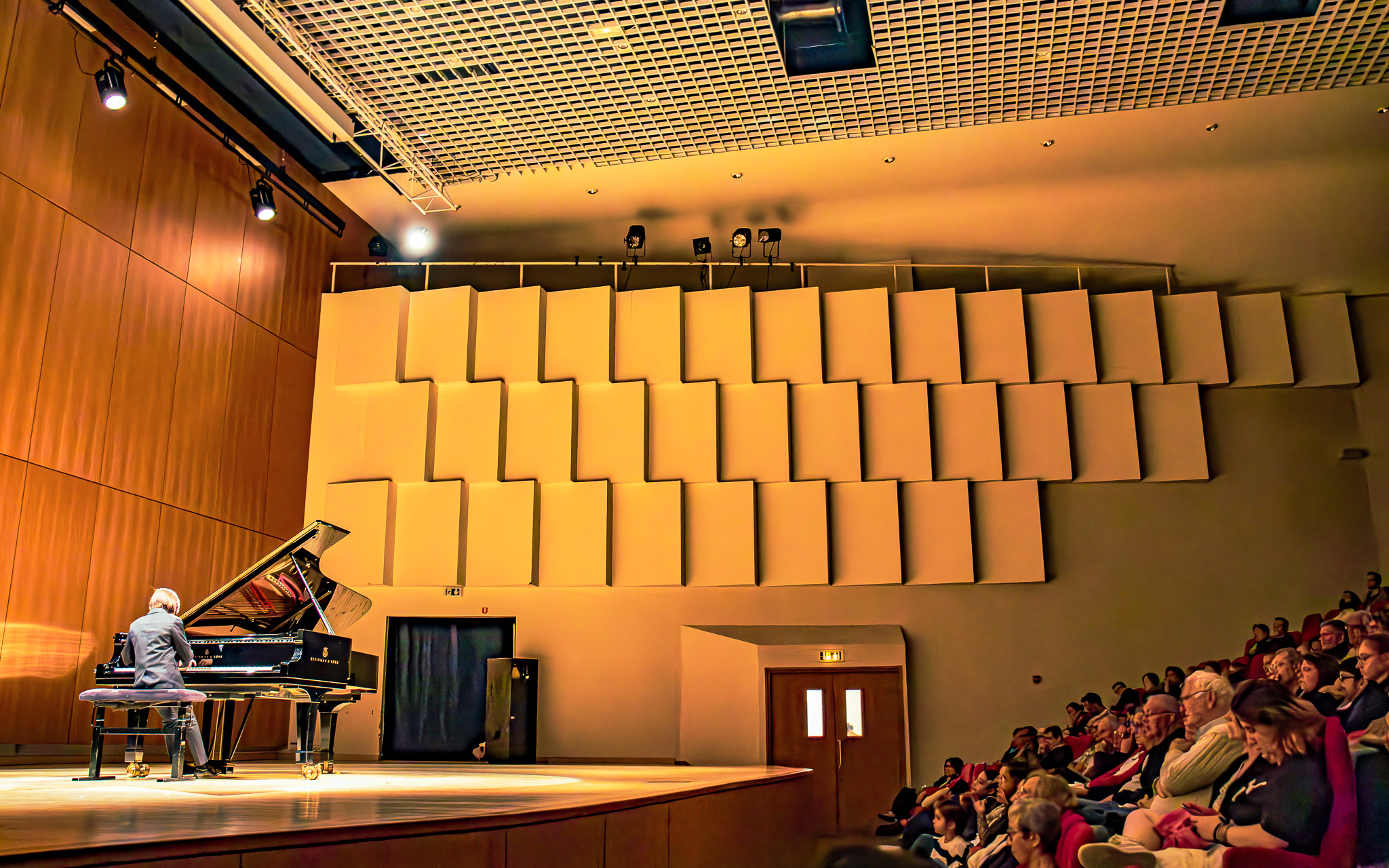 Spectacle de musique classique ouvert à tous ayant lieu à l'Auditorium de Flaine Forêt