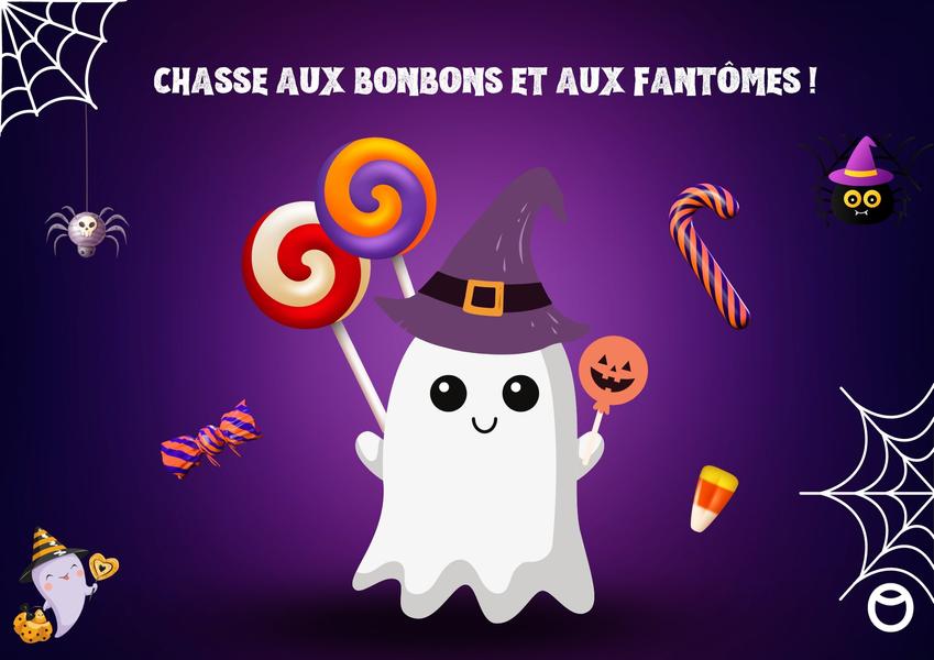 Chasse aux bonbons et aux (gentils) fantômes 