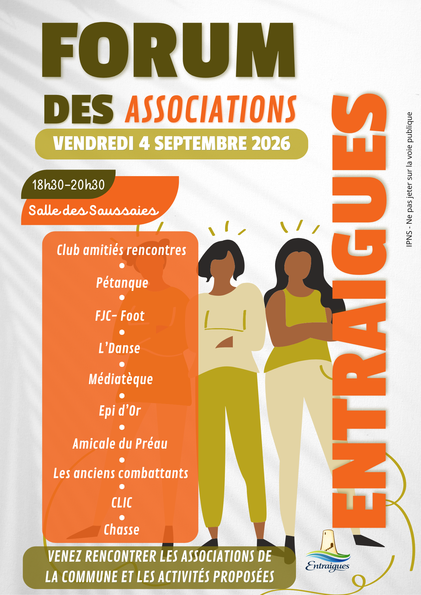 Forum des associations d'Entraigues