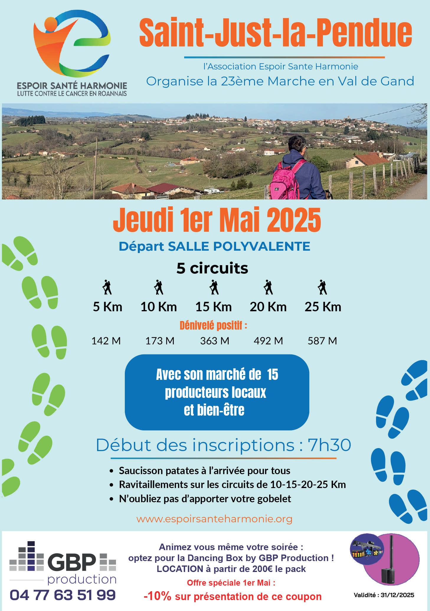 23ème marche en Val de Gand