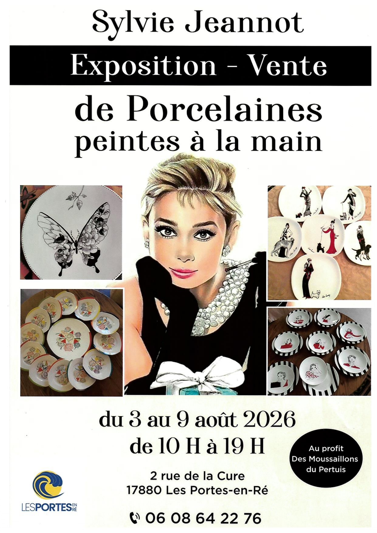 Exposition de porcelaine Sylvie Jeannot
