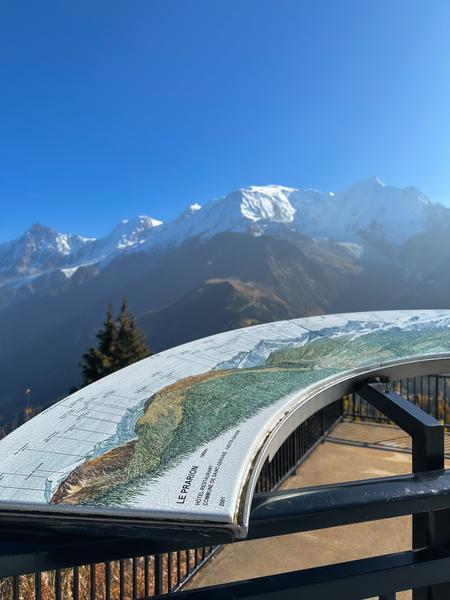 Le Prarion au départ des Toilles