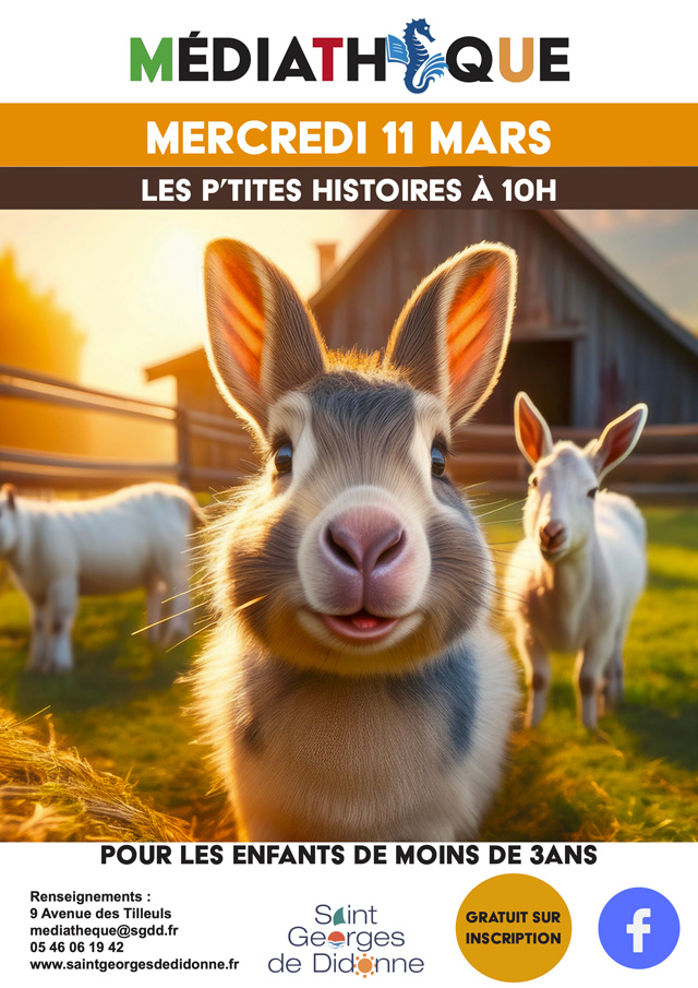 Les P’tites Histoires : Animaux de la ferme