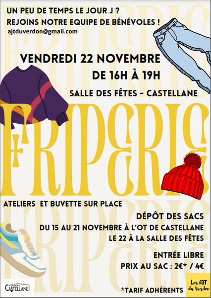 Friperie Le 22 nov 2024