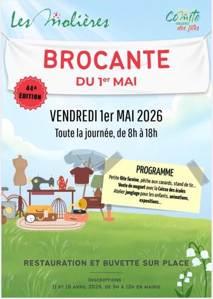 Brocante du 1er mai