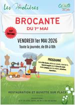 Brocante du 1er mai, les Molières, 2026