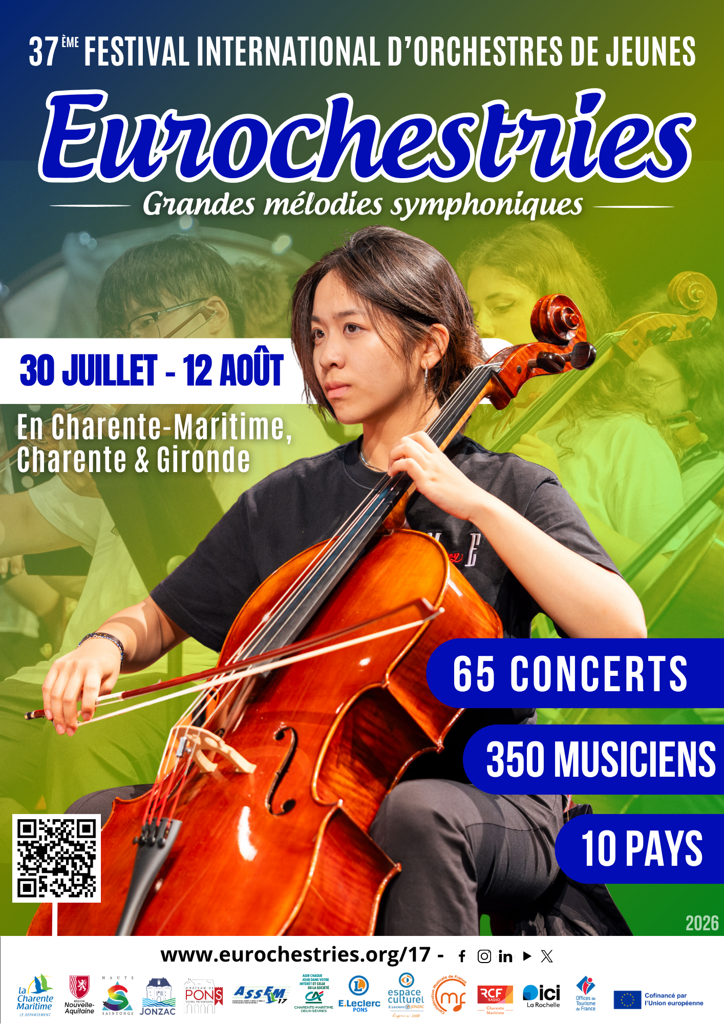 Festival Eurochestries Charente-Maritime