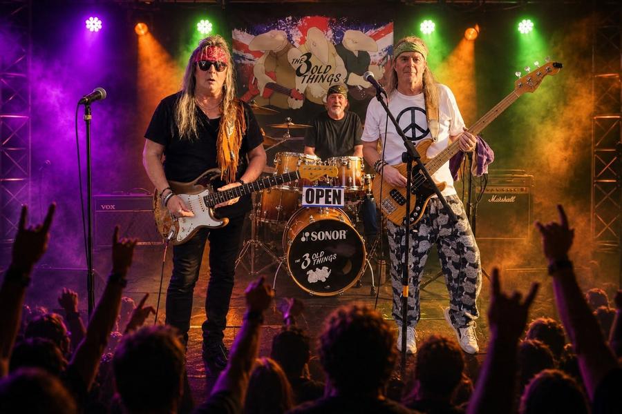 Soirée reprises BLUES/ROCK avec THE 3 OLD THINGS en concert à L