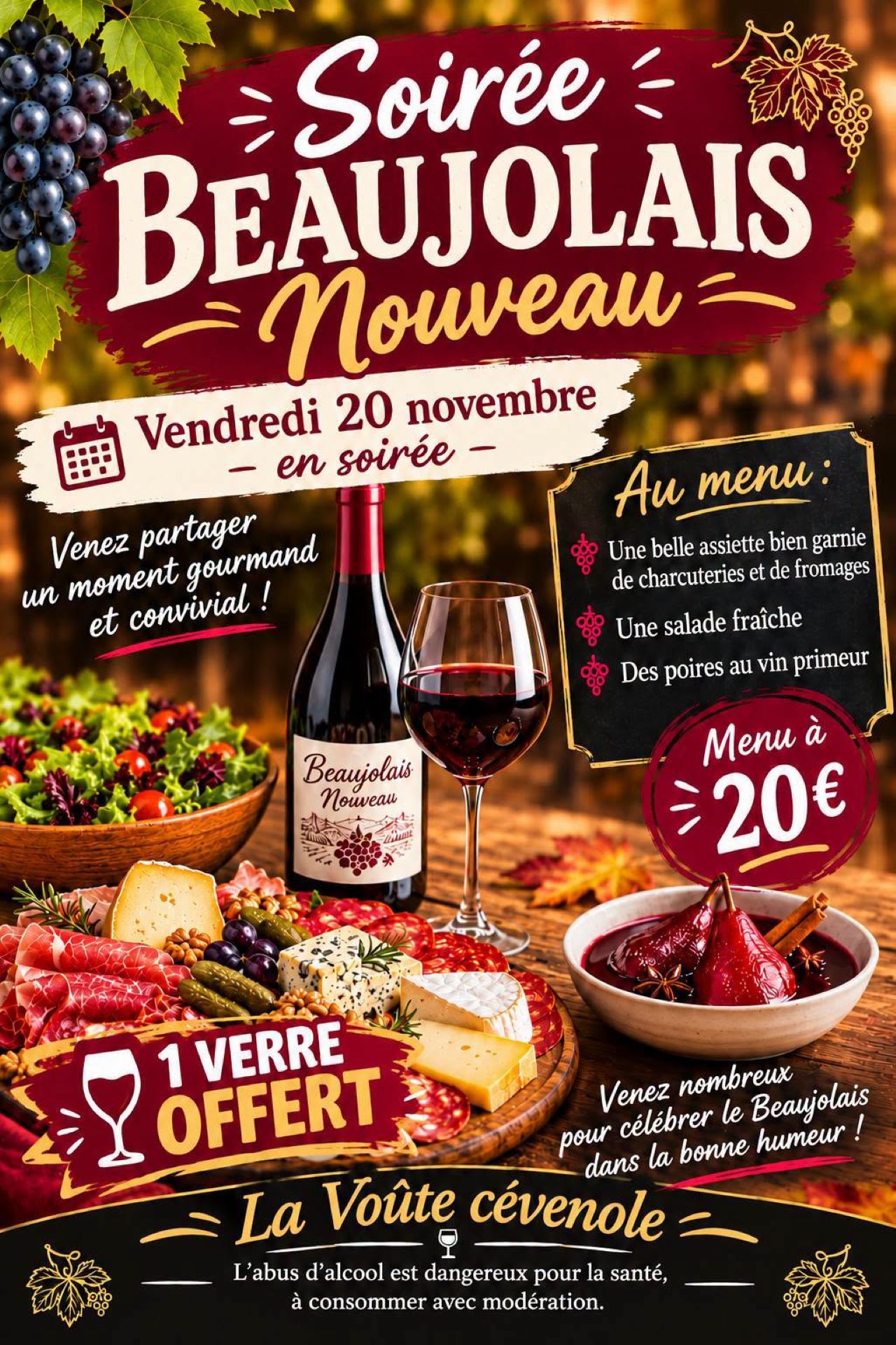 Soirée Beaujolais Nouveau_Valleraugue
