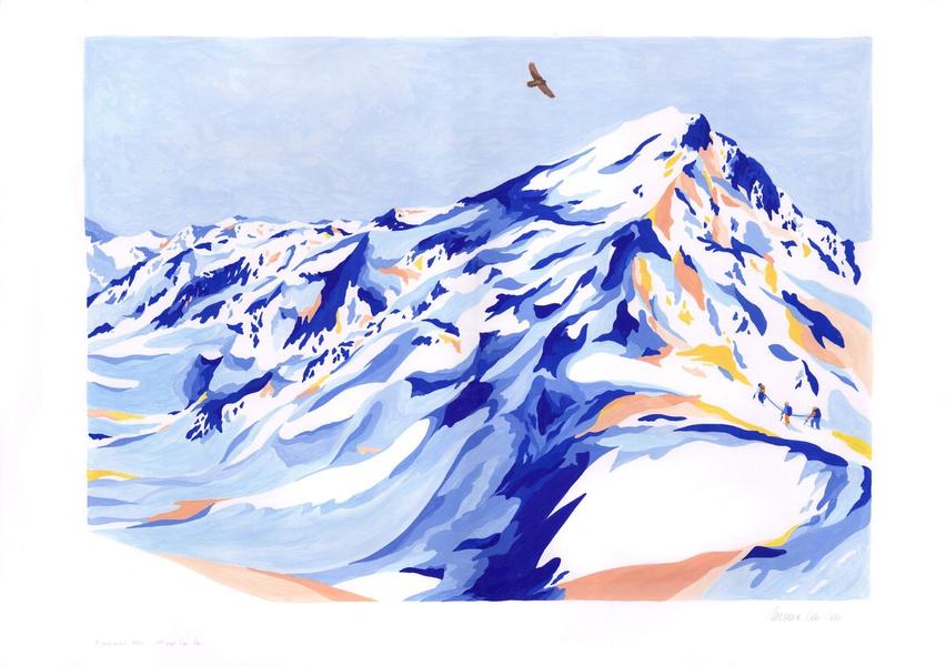 Exposition Hors les murs "Les 5 lacs" de Mona Leu Leu I Rendez-vous Nature en Savoie