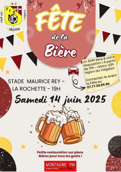 FETE DE LA BIERE DU FOOTBALL CLUB ROCHETTOIS