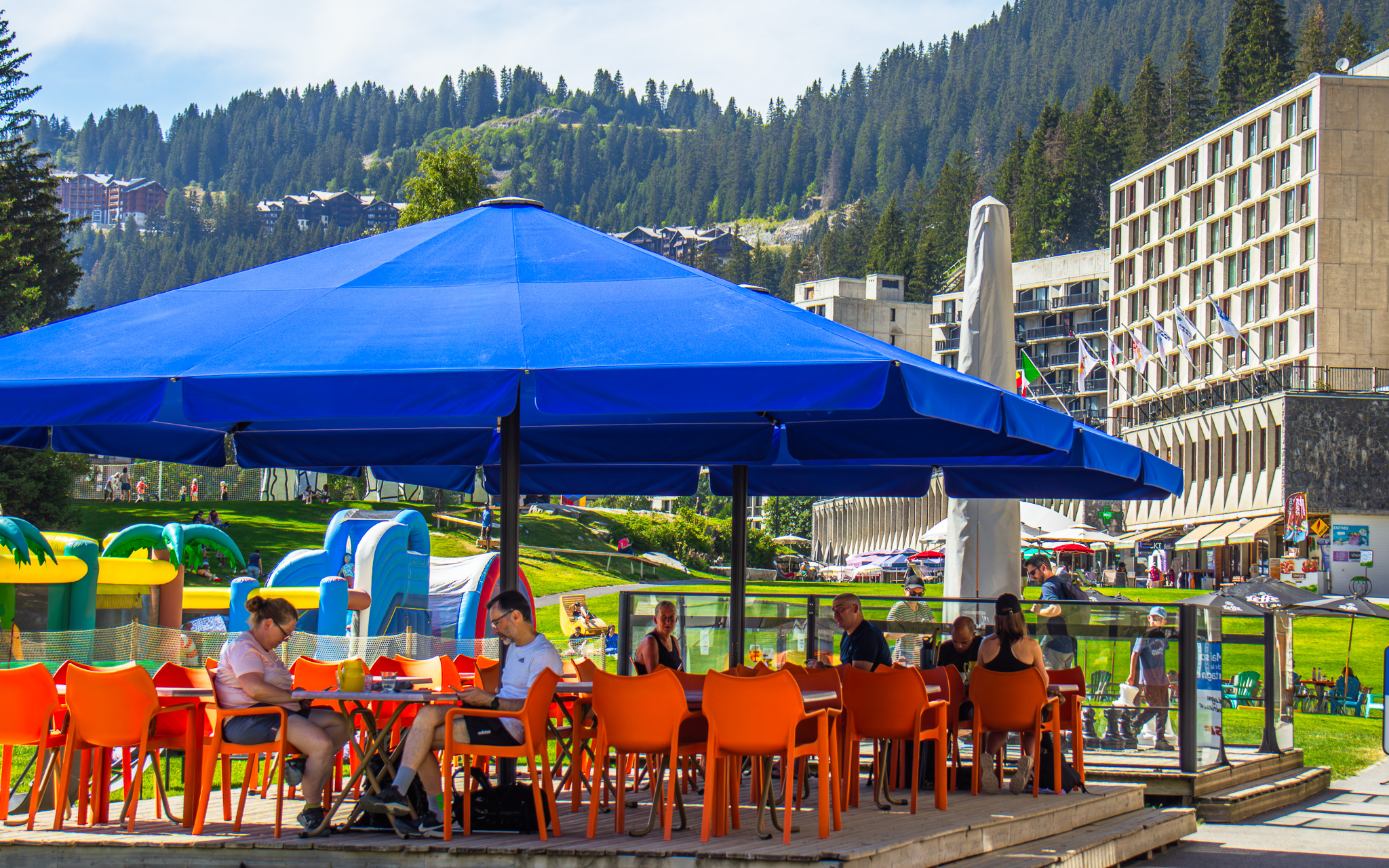 Terrasse été du restaurant