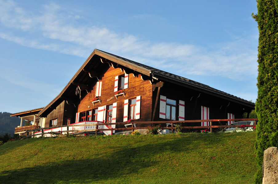 Vue extérieur chalet du haut