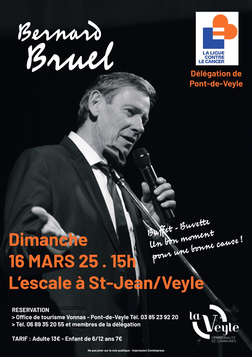 Concert Bernard BRUEL_Saint-Jean-sur-Veyle