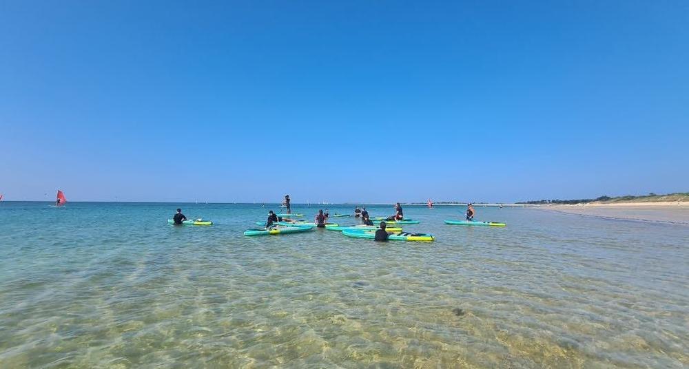 Initiation au stand-up paddle par Sup Evasion