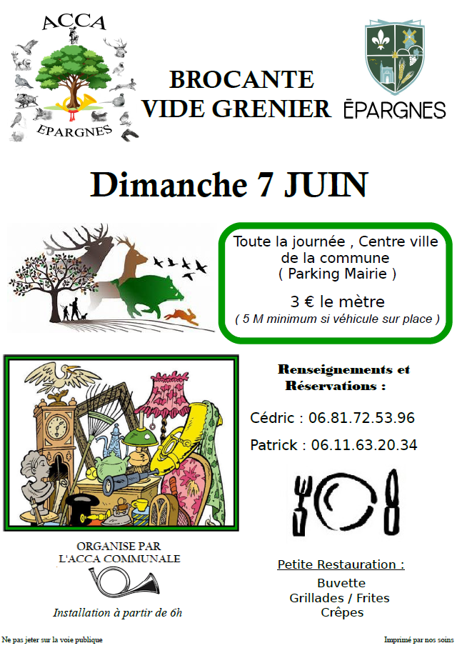 Brocante vide greniers