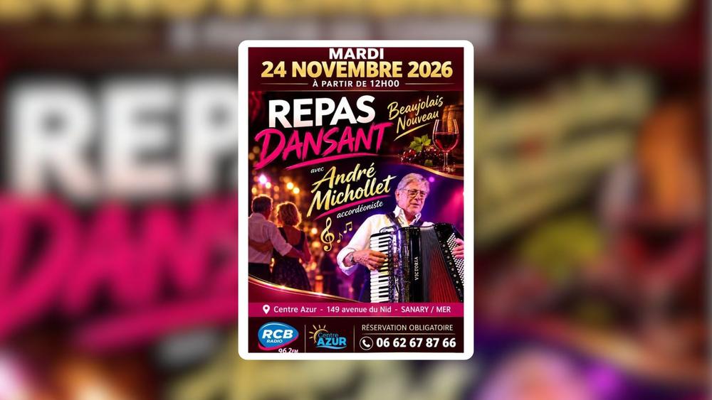 Repas dansant : spéciale Beaujolais Nouveau