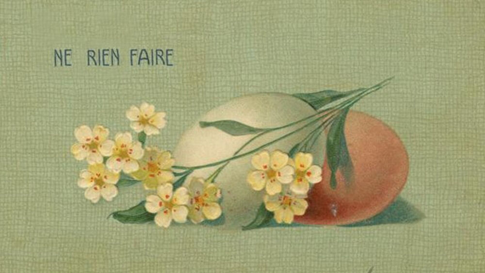 Ne rien faire