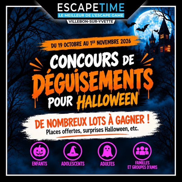 Concours de déguisements pour Halloween 