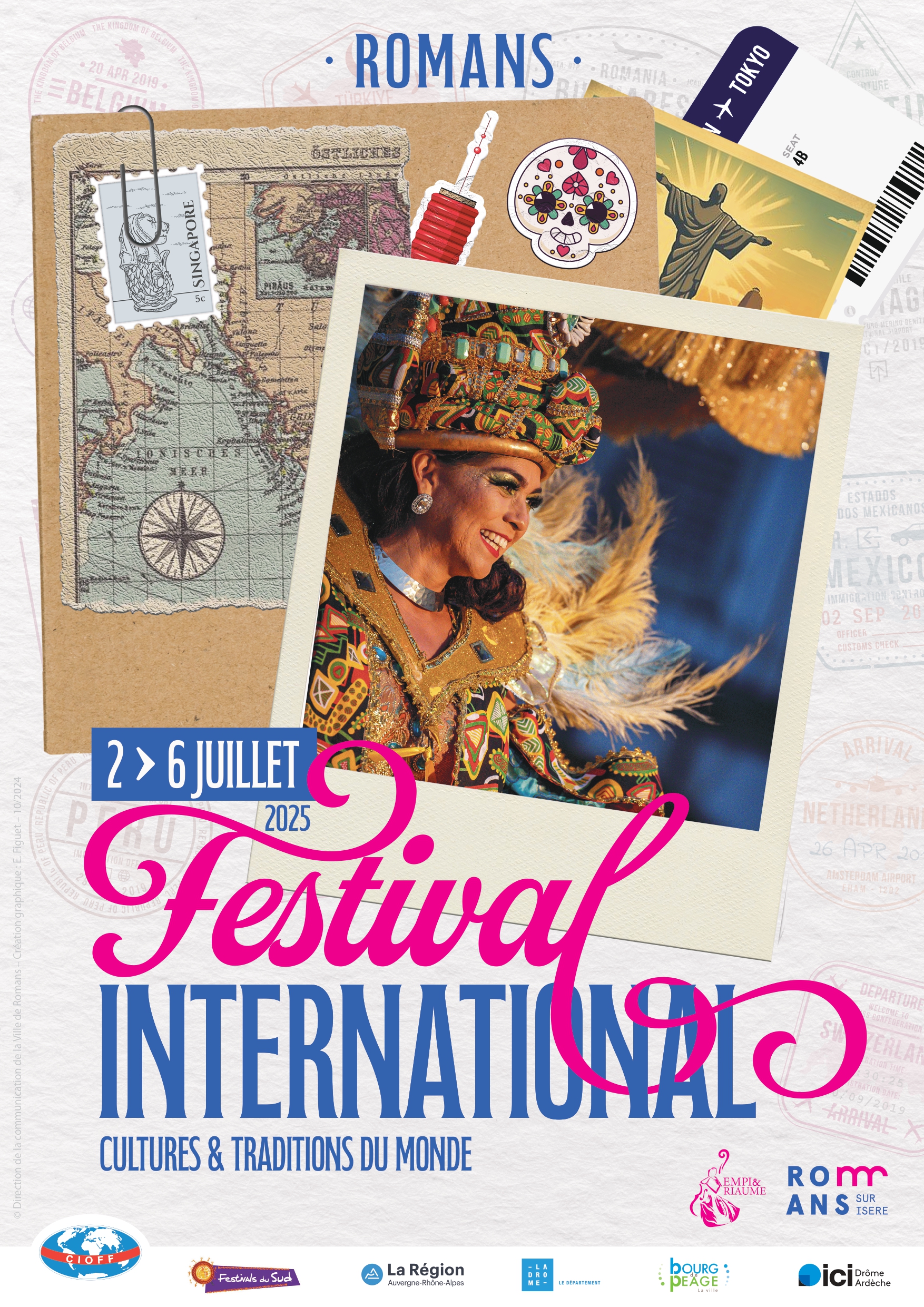 47ème édition Festival International Culture et Traditions du Monde - Les Escales Estivales de Romans