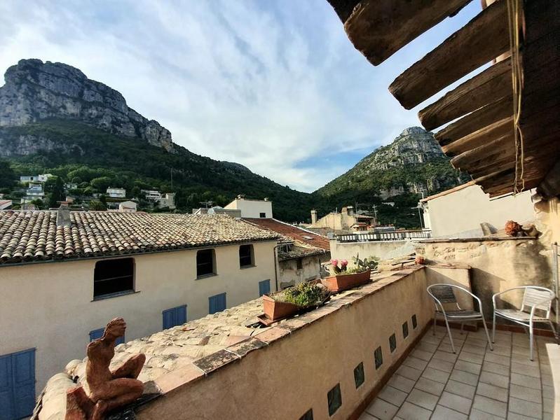 Terrasse - La Maison du Château - Gîtes de France Saint-Jeannet