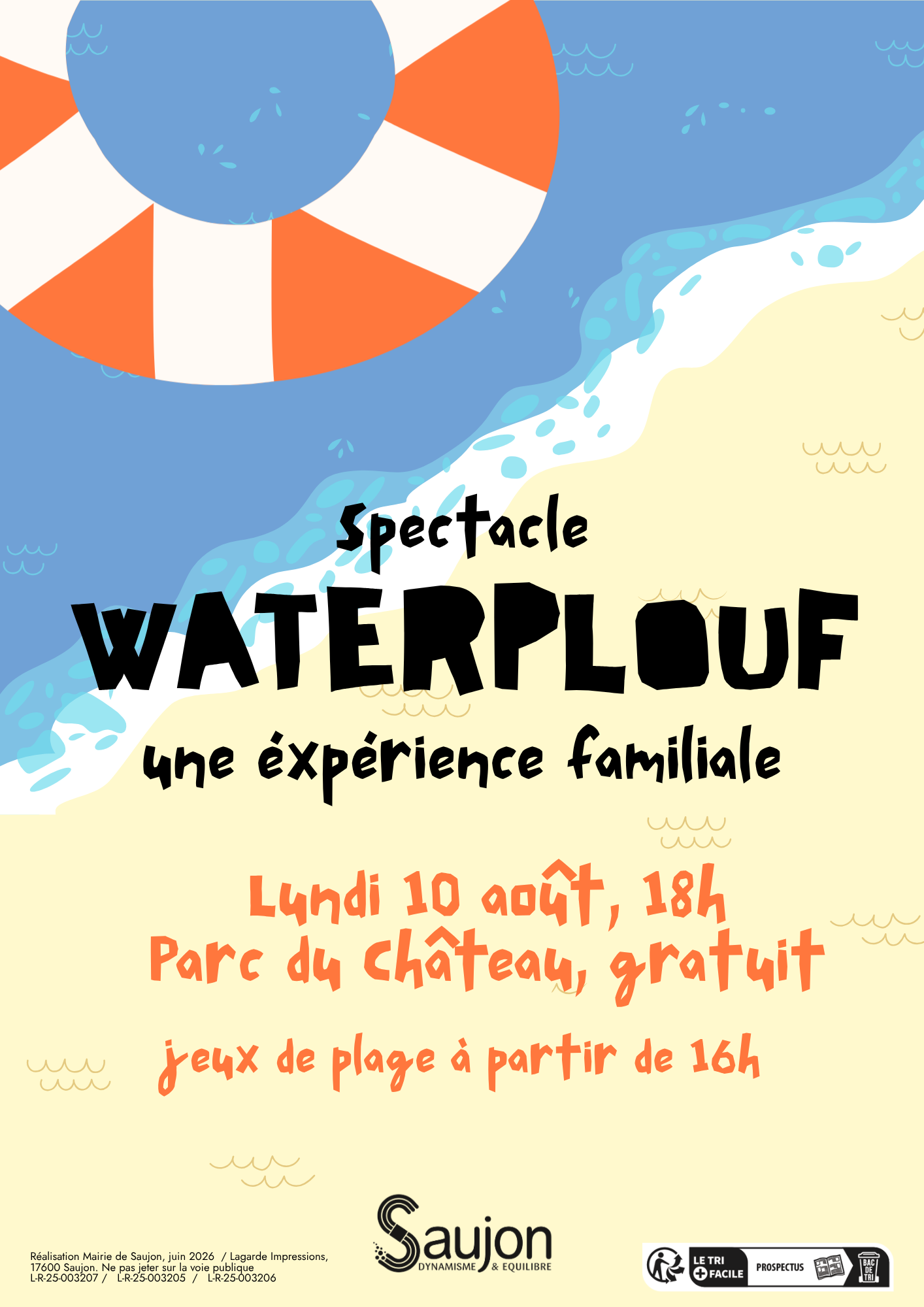 Spectacle jeune public - Waterplouf "marée basse"