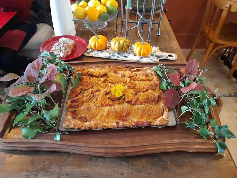 La tarte Maison aux pommes du Verger du Bouchage