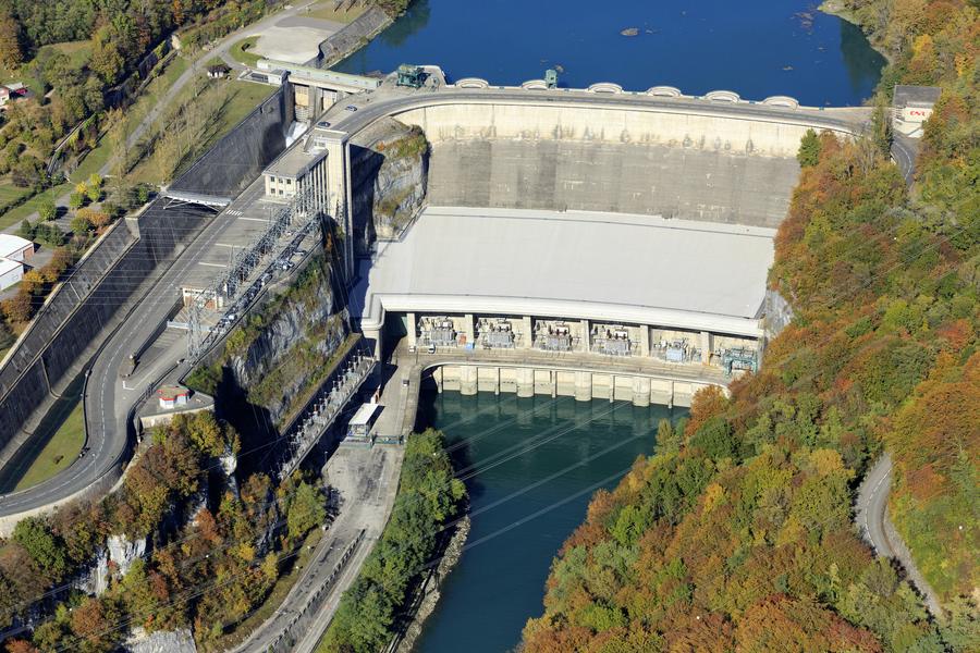 Barrage-centrale de Génissiat