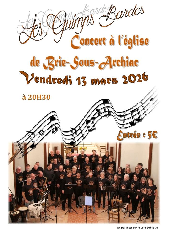 Concert - Les Guimps Bardes