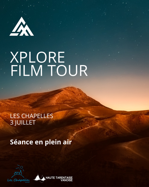 Soirée cinéma en plein air aux Chapelles - Xplore Film Tour
