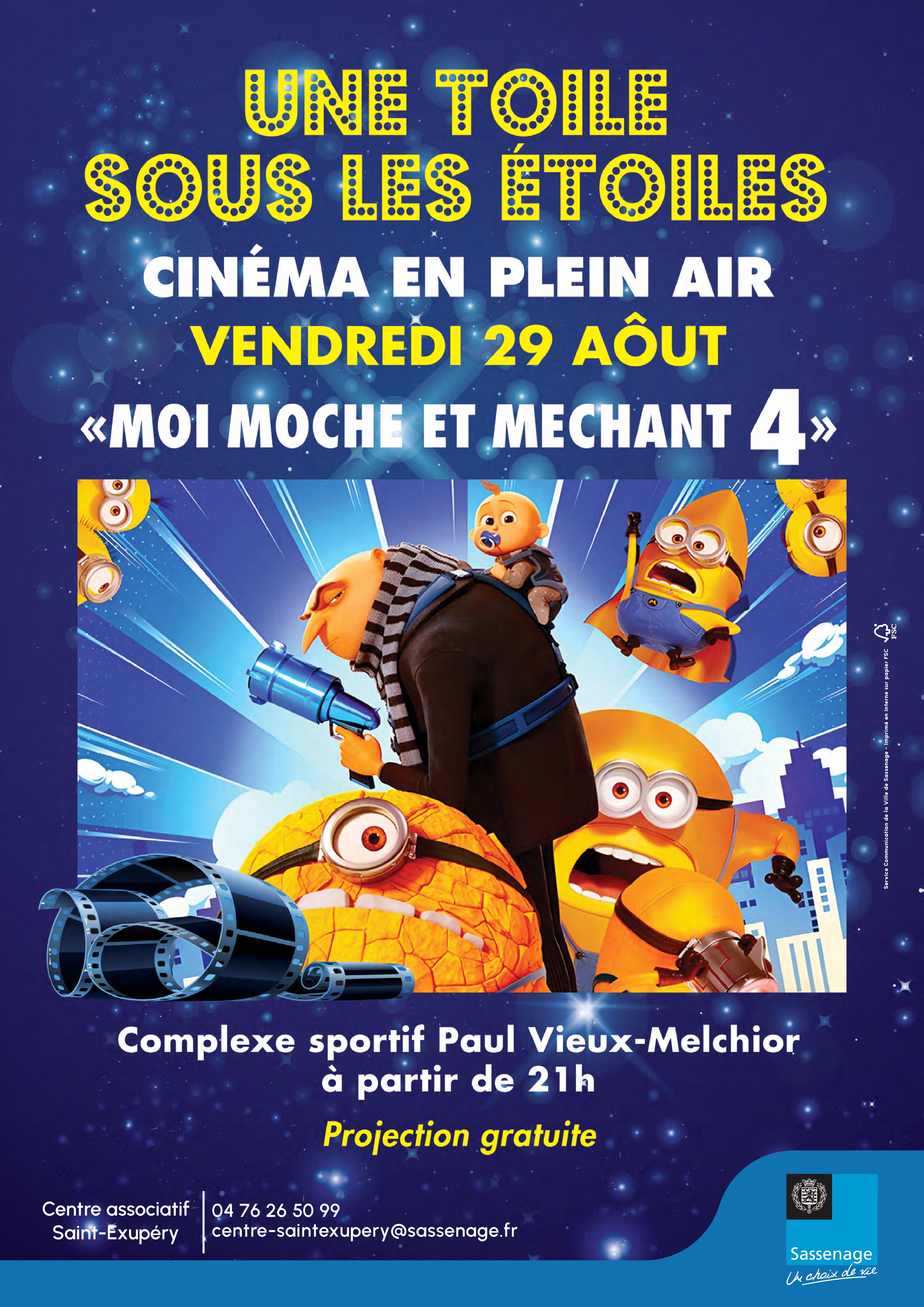Cinéma en plein air_Sassenage
