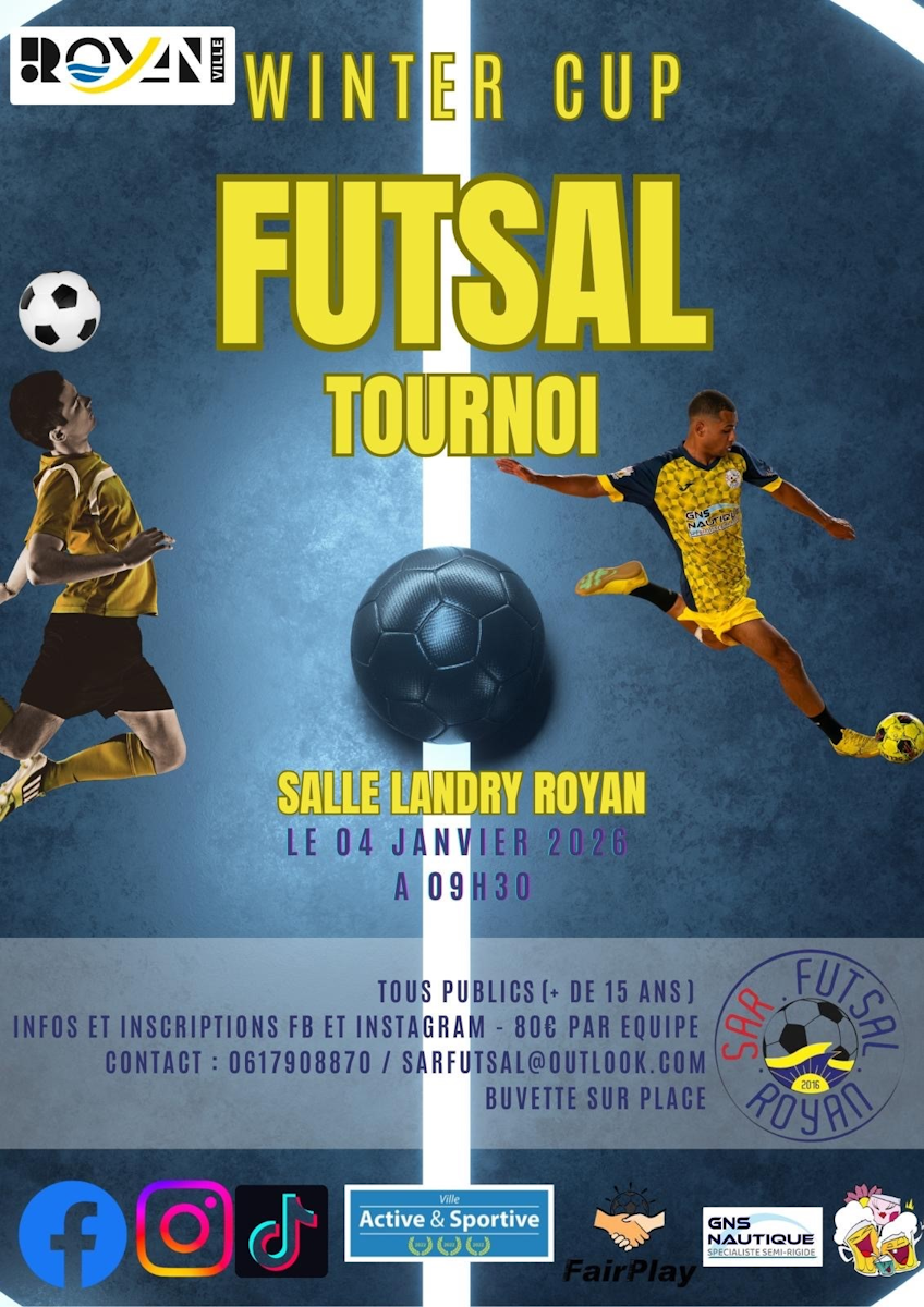 Tournoi seniors Futsal - Winter cup