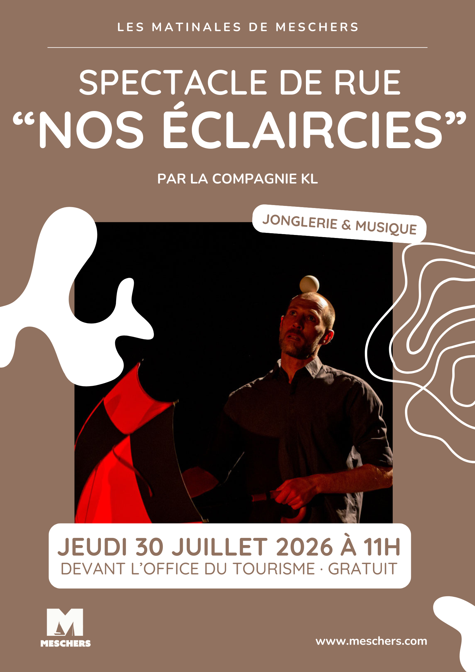 Spectacle de rue "Nos Eclaircies"