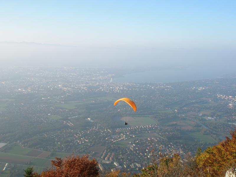 Vue depuis le Salève - Balcon paysager du téléphérique
