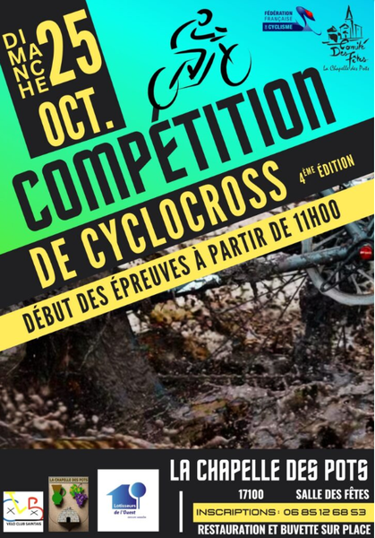 4ème édition - Cyclo Cross à la Chapelle-des-Pots