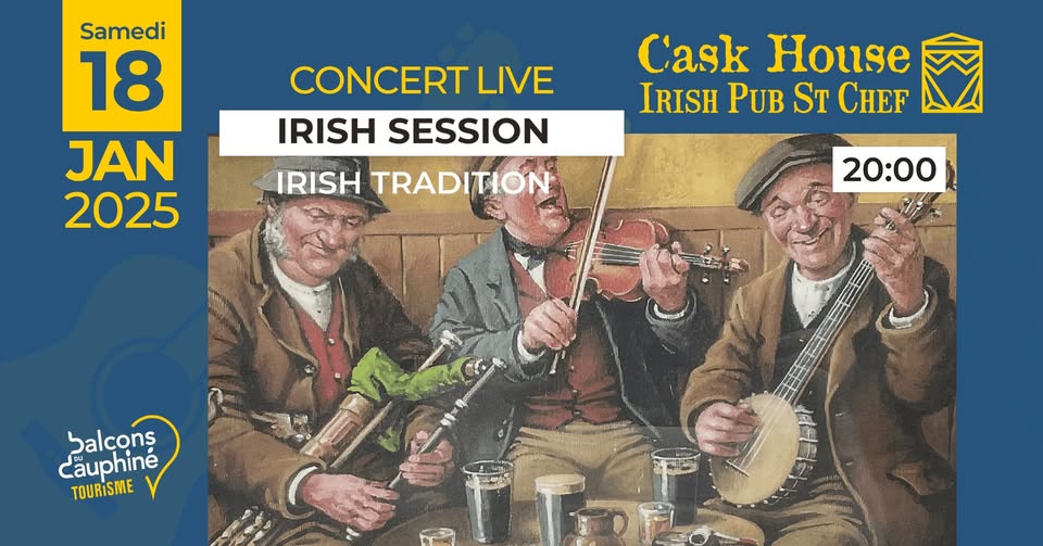 Irish Session au Cask House - Saint-Chef