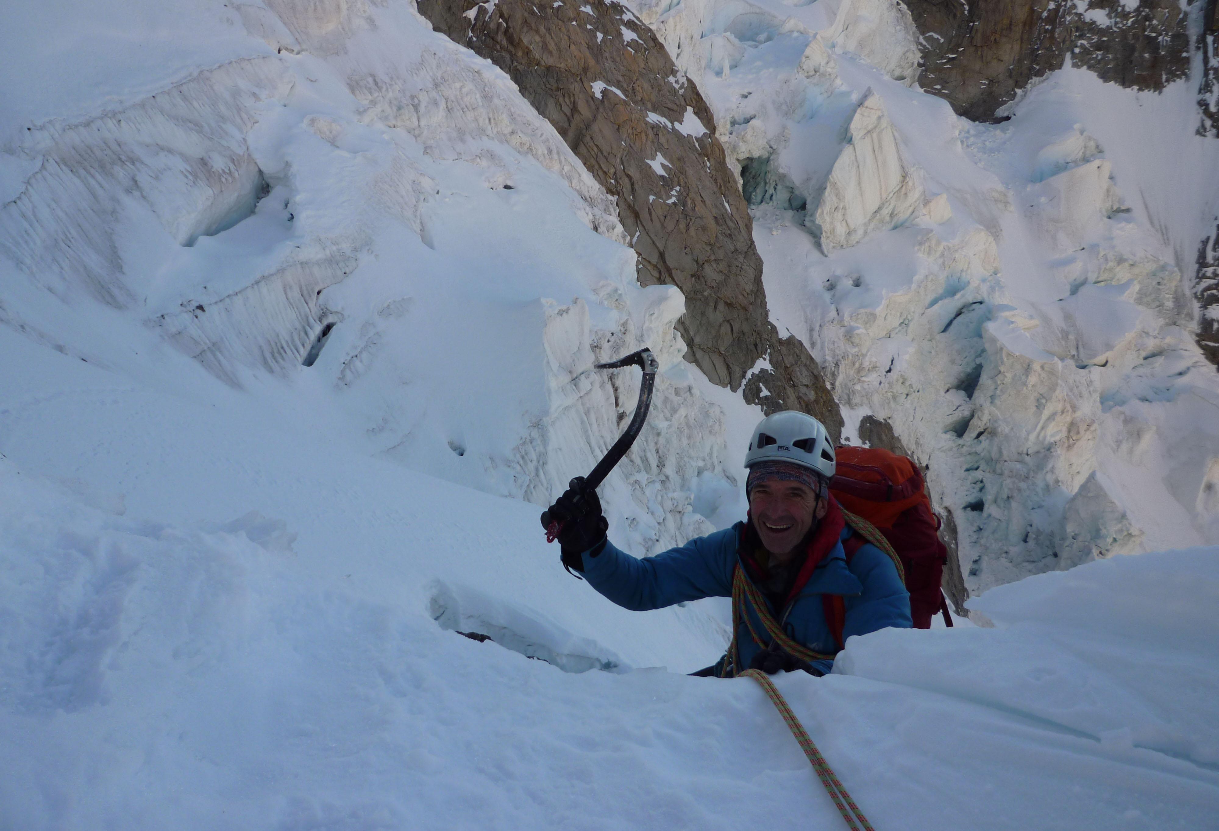 Michel Coranotte : cascade de glace