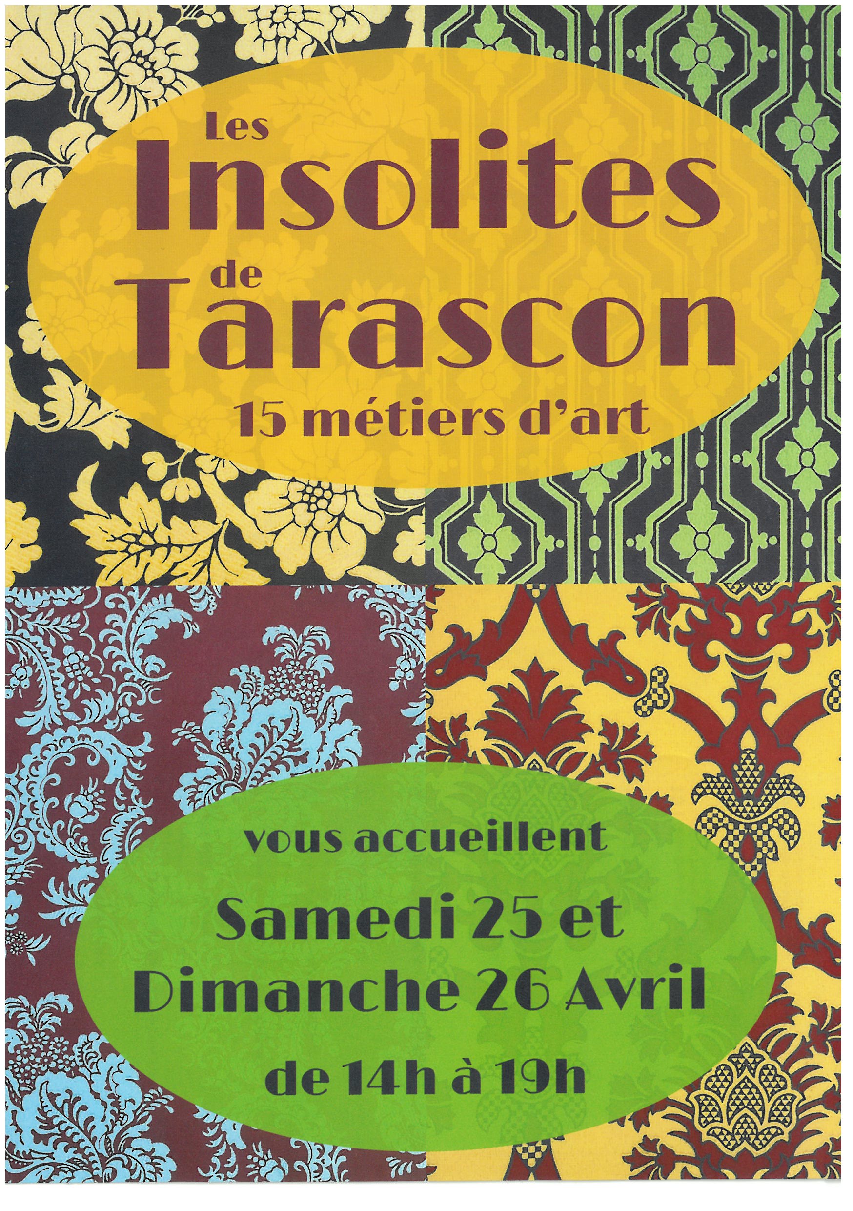 Les Insolites de Tarascon - 15 Métiers d'Art
