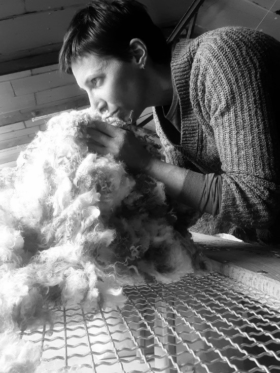 Atelier laine au musée Orrian