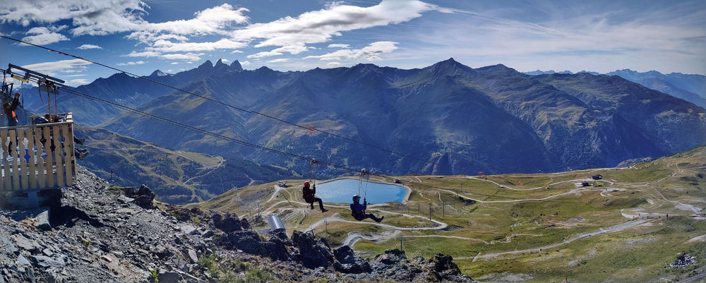 Tyrolienne géante de Valloire