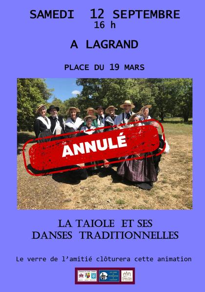 Annulé - Danses folkloriques