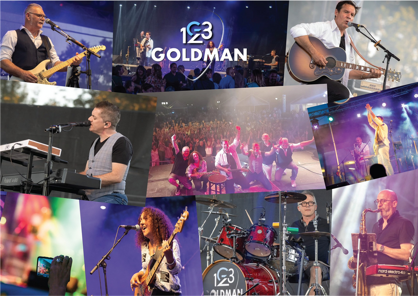 Les Rendez-Vous de l'Eté: concert tribute 1, 2 , 3 GOLDMAN_Cavalaire-sur-Mer