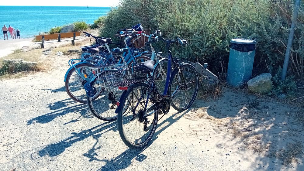 Parking vélos - Route de la Pointe de Grignon